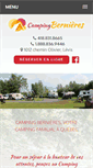 Mobile Screenshot of campingbernieres.com